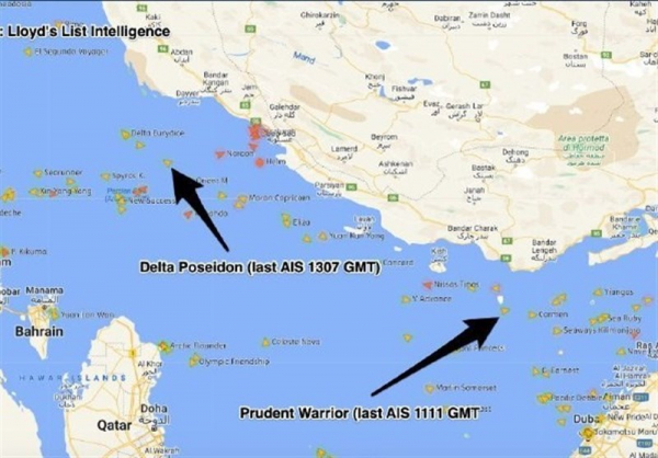 سپاه پاسداران: ۲ فروند نفتکش یونانی در آبهای خلیج فارس توقیف شد
