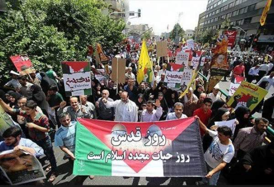 راهپیمایی روز قدس در سراسر کشور برگزار شد