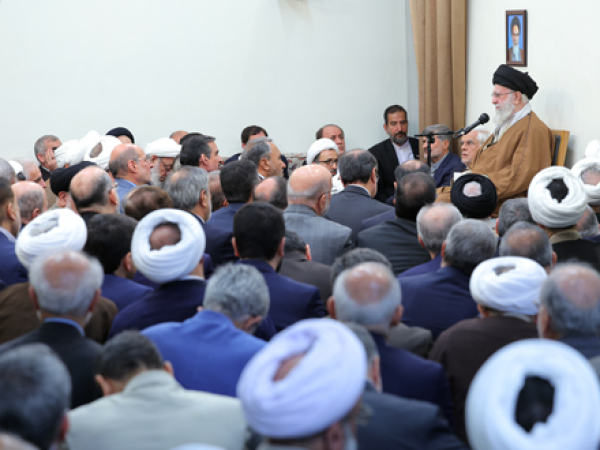 بیانات در دیدار جمعی از مسئولان ارشد سه قوه