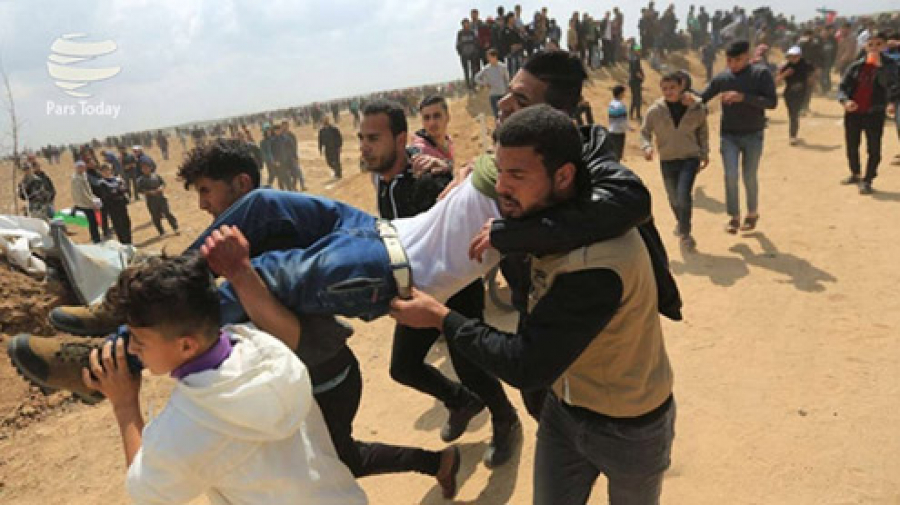 ابراز نگرانی اتحادیه اروپا از خشونت‌های رژیم صهیونیستی علیه تظاهرکنندگان فلسطینی