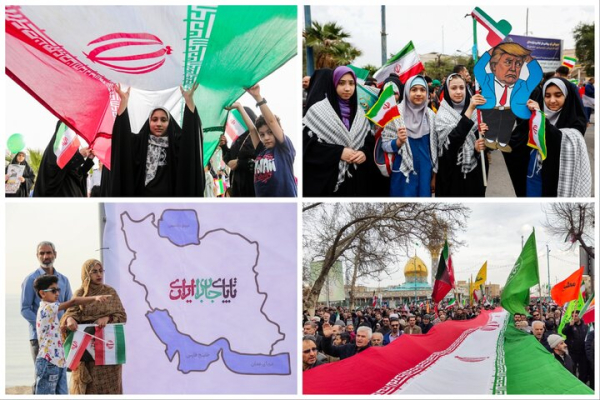 جشن انقلاب در سراسر ایران؛ مردم: دشمن را مأیوس می کنیم