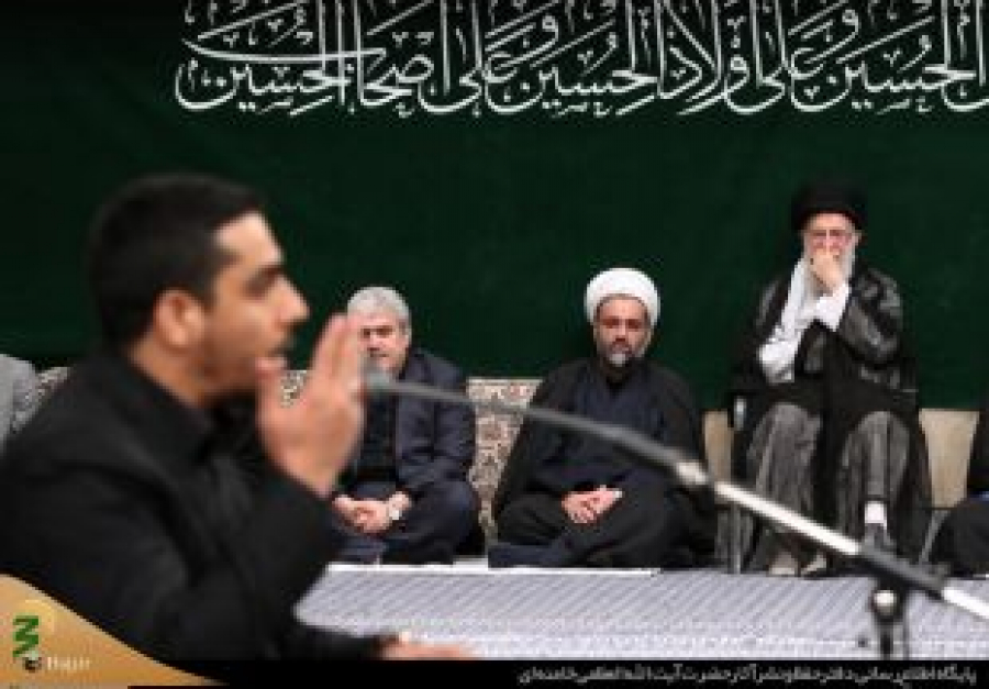 مراسم عزاداری هیئت‌های دانشجویی در اربعین حسینی با حضور رهبر انقلاب برگزار شد