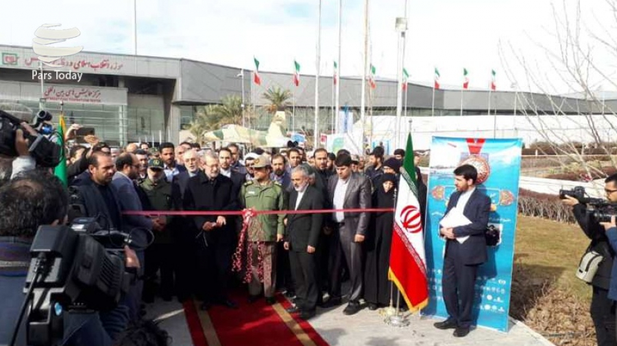 افتتاح نمایشگاه دستاوردهای انقلاب و دفاع مقدس در تهران