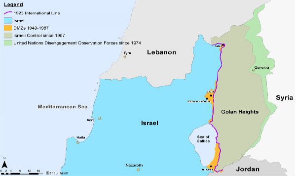 خط آتش دو سویه اسرائیل در سوریه