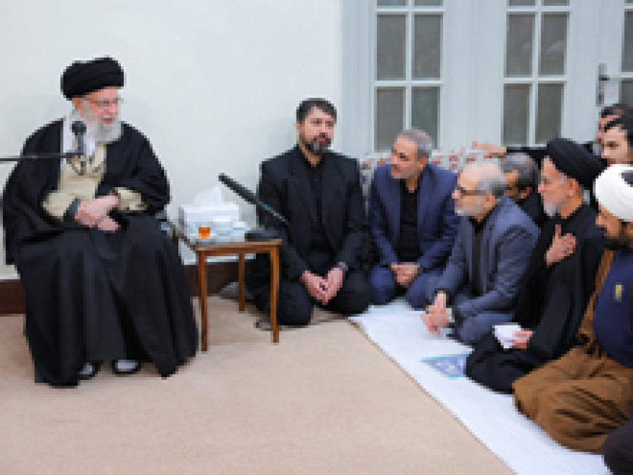 بیانات در پایان مراسم روضه شهادت امام کاظم علیهالسلام در جمع مسئولان ستاد مرکزی اعتکاف