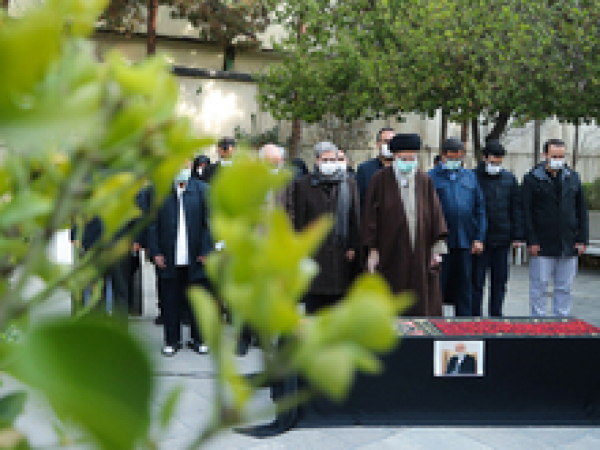 بیانات پس از اقامه نماز بر پیکر دکتر عباس شیبانی