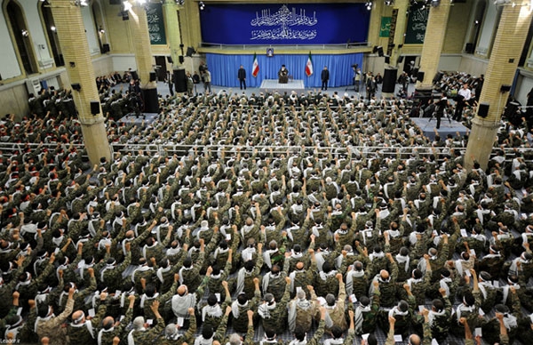 دیدار رهبر معظم انقلاب اسلامی با فرماندهان بسیج