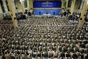 دیدار رهبر معظم انقلاب اسلامی با فرماندهان بسیج