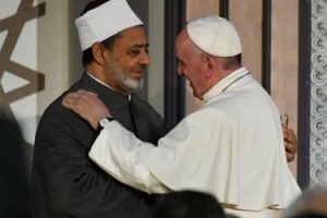 دیدار شیخ الازهر و پاپ فرانسیس در مصر