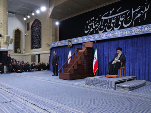 بیانات در مراسم عزاداری شهادت امام رضا علیه‌السلام