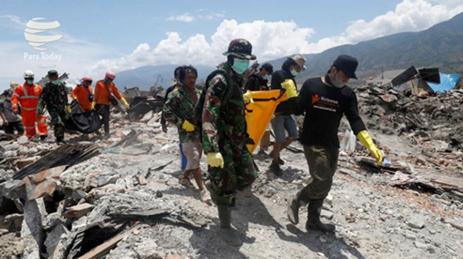 آمار قربانیان زلزله اندونزی از 2 هزار تن گذشت