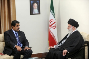 دیدار رهبر معظم انقلاب اسلامی با رئیسجمهوری ونزوئلا