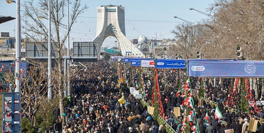 خبرگزاری فرانسه: راهپیمایی ۲۲ بهمن، نمایش اتحاد ایرانی‌ها در برابر آمریکا بود