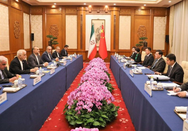 دیدار وزرای خارجه ایران و چین