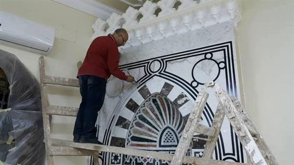 ابتکار هنرمند مسیحی با خوشنویسی قرآن در مساجد مصر