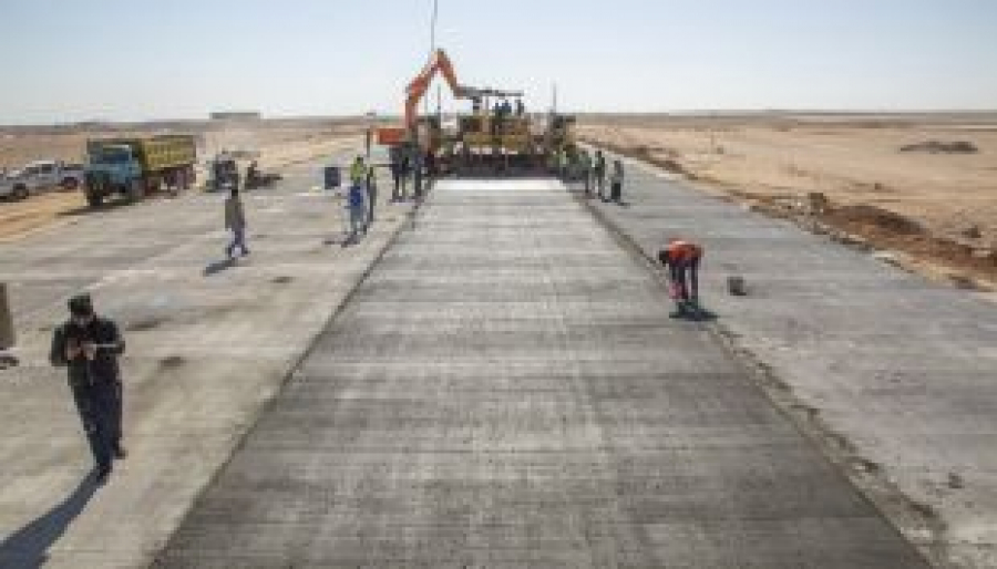 مراحل پایانی تکمیل پروژه فرودگاه کربلا