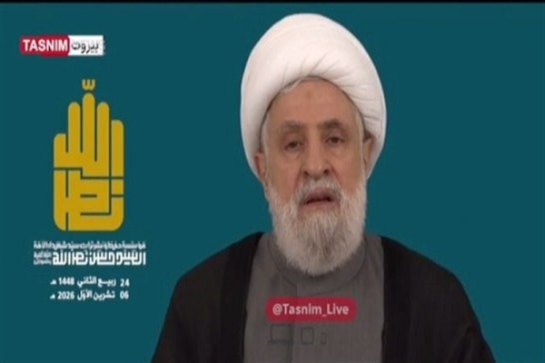 شیخ نعیم قاسم: اندیشه شهید نصرالله آزادگان جهان را متحد می‌سازد