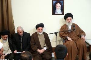 دیدار رهبر معظم انقلاب اسلامی با مسئولان و دست اندرکاران حج