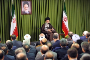 دیدار رهبر معظم انقلاب اسلامی با وزیر امور خارجه و سفرا و کارداران جمهوری اسلامی