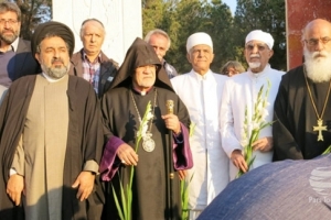 برگزاری مراسم بزرگداشت شهدای جنگ تحمیلی در کلیسا &quot;سرکیس مقدس&quot; تهران