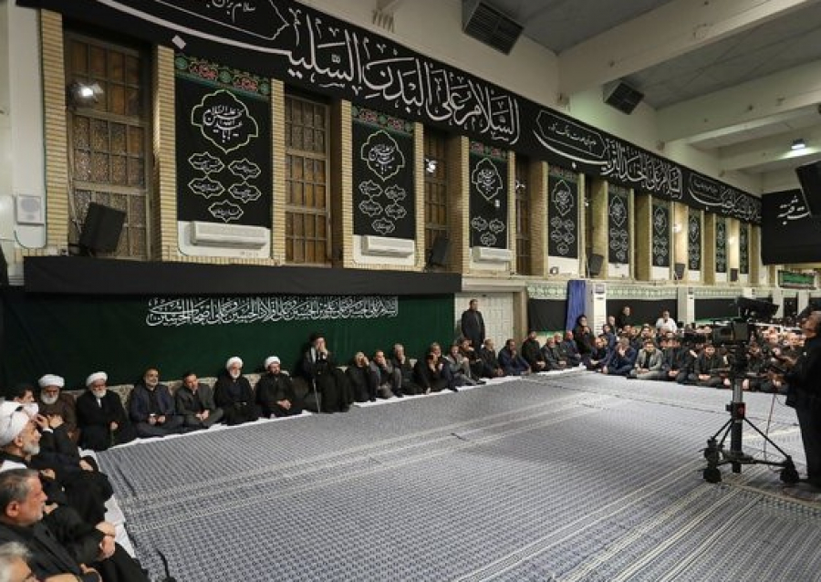 Cérémonie de deuil au hosseynieh Imam Khomeiny(ra)