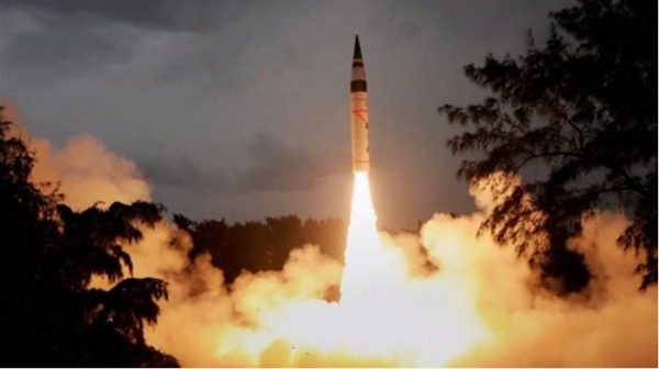 L&#039;Inde a testé un nouveau missile intercontinental