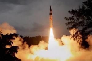L&#039;Inde a testé un nouveau missile intercontinental