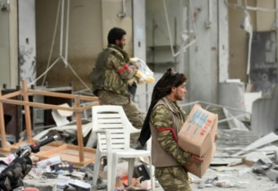 Syrie: scènes de pillage à Afrine après l&#039;entrée des forces pro-turques