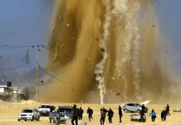 Raids aériens israéliens sur la bande de Gaza
