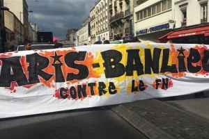 France : manifestation contre Marine Le Pen à Paris