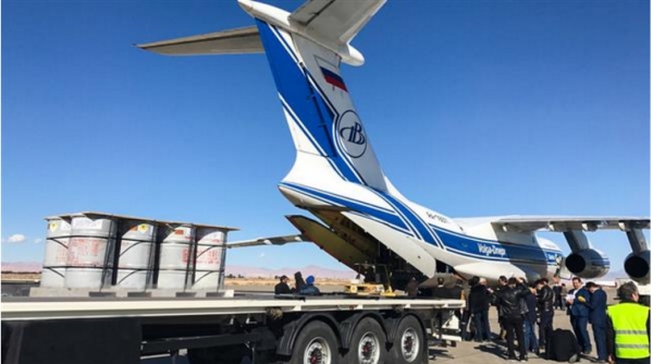 La dernière cargaison d’uranium concentré arrive en Iran