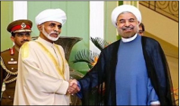 Roi de l&#039;Oman en Iran