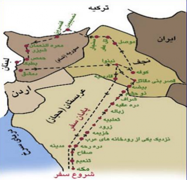 Le Calendrier d` Événement de KARBALA avec les paroles de Seyedena Imam Hussein(P)