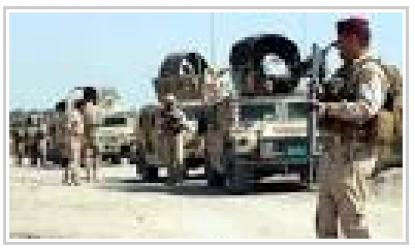 L&#039;armée irakienne, dans les rues de Tikrit !!