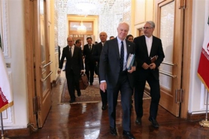 De Mistura: J’appliquerai les idées des responsables iraniens pour le règlement de la crise en Syrie