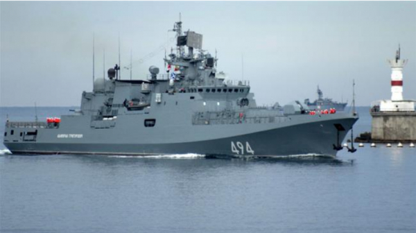 Deux frégates russes armées de missiles Kalibr en route vers la Méditerranée