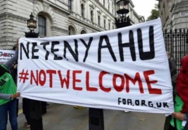 Manifestations anti-Netanyahu à Londres