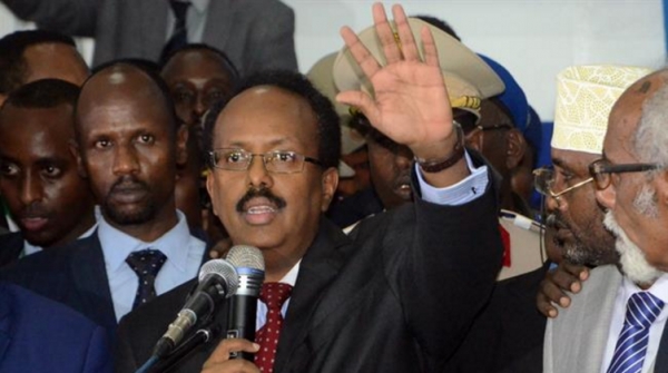 L’investiture du nouveau président somalien a eu lieu à l’aéroport de Mogadiscio