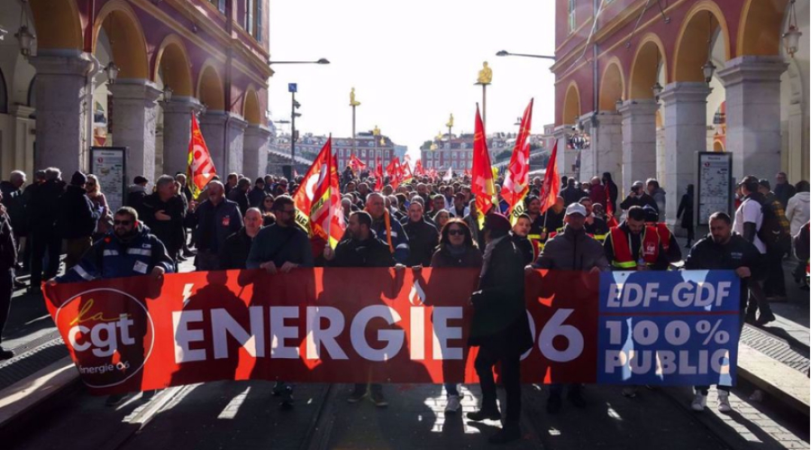 France : les agents d'EDF en grève dans les centrales nucléaires
