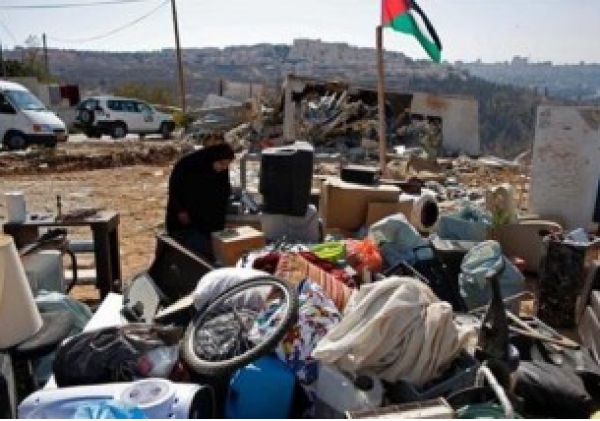L&#039;armée israélienne a détruit 780 maisons palestiniennes cette année