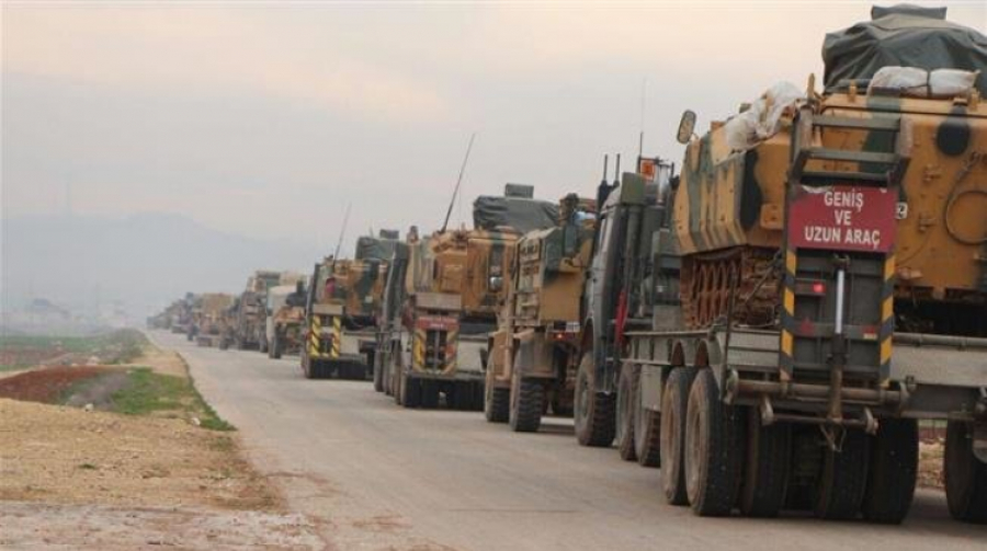 L’armée turque envoie des armements supplémentaires à la frontière syrienne