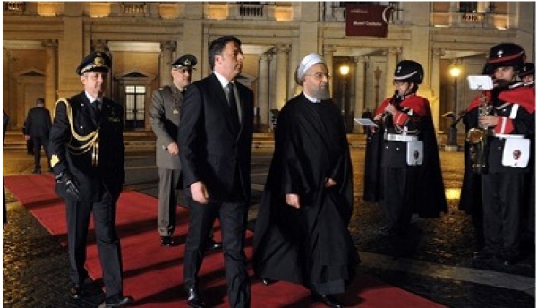 Les affaires reprennent pour l’Iran avec la visite de son président en Italie