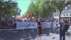 Manifestation en Espagne contre la proposition de l'OTAN d'augmenter les dépenses militaires