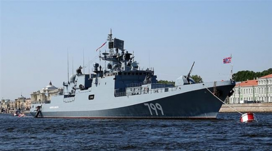 Exercices anti-sous-marins de deux frégates russes en Méditerranée orientale