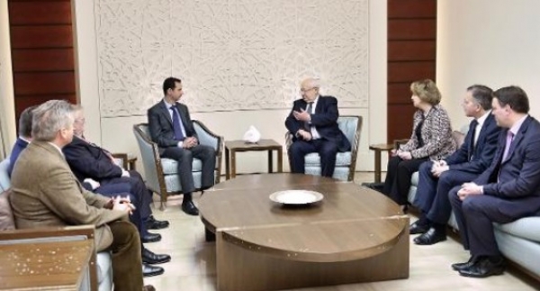 Les parlementaires français rencontre Bachar al-Assad, Valls les critiques