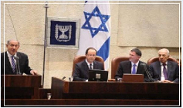 Netanyahu exige à Abbas de reconnaître à la Knesset &quot;le lien entre les Juifs et Israël&quot;