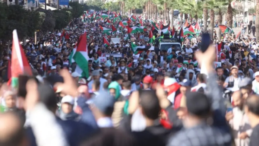 Manifestations de masse contre Israël et les États-Unis au Maroc et en Mauritanie