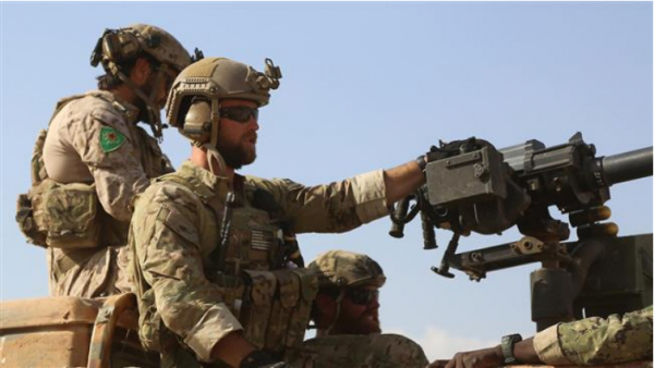 Depuis la frontière syrienne, les forces américaines tirent sur l’armée irakienne