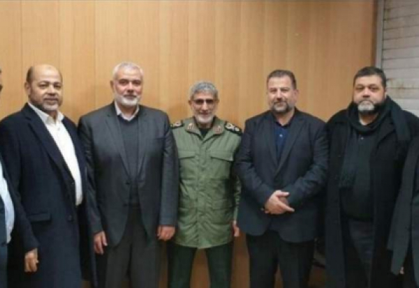 Une importante délagation du Hamas rencotre le nouveau chef des forces de Qods du Corps des Gardiens
