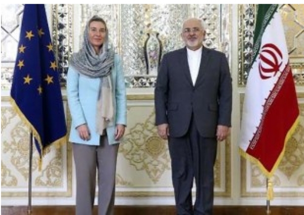 La chef de la diplomatie européenne en visite à Téhéran
